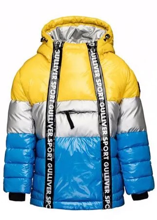 Куртка Gulliver 219FBC4101 размер 146, желтый