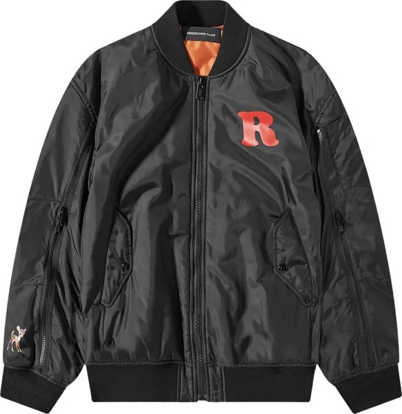 Куртка Undercover Rebel Bomber 'Black', черный