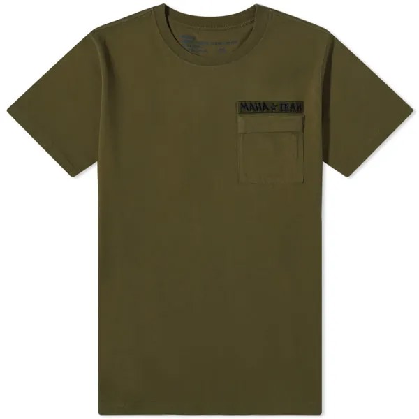 Футболка Maharishi x IRAK Pocket Tee