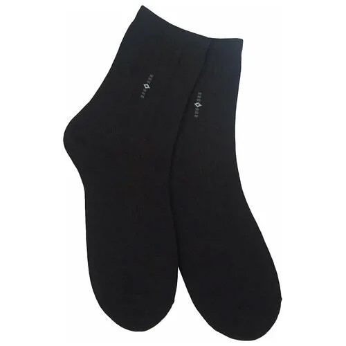 Мужские носки Berchelli, 6 пар, 6 уп., классические, нескользящие, размер 31, черный