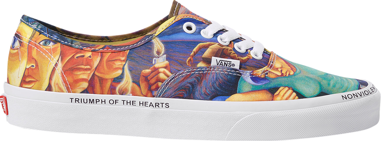 Кеды Vans MOCA x Authentic Judy Baca: Triumph of the Hearts, разноцветный