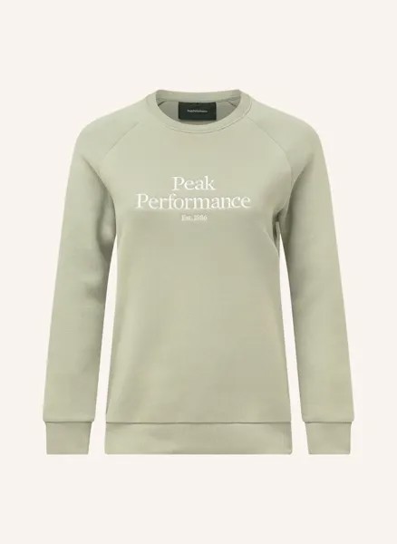 Фуфайка Peak Performance, зеленый