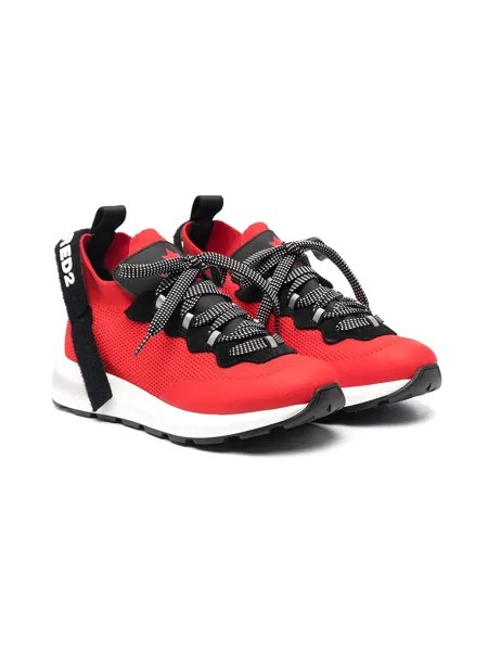 Dsquared2 Kids кроссовки на шнуровке с логотипом