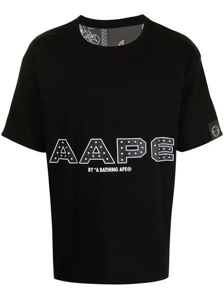 AAPE BY *A BATHING APE® футболка с логотипом