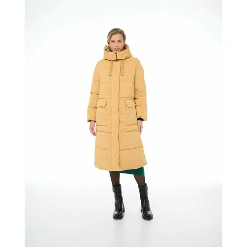 Пальто DIXI COAT, размер 44, горчичный