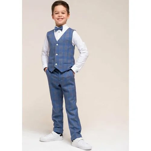 Костюм классический NINO kids, размер 110, голубой