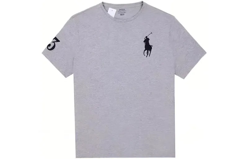 Футболка мужская серая Polo Ralph Lauren, серый