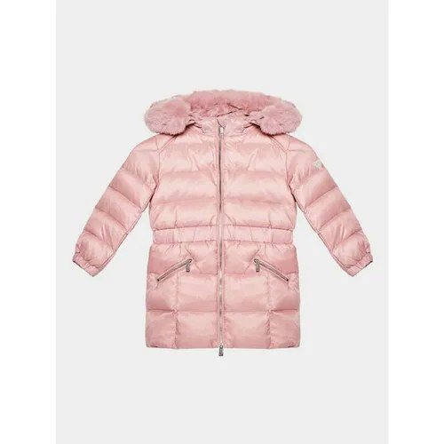 Пуховик GUESS, размер 2Y [METY], розовый