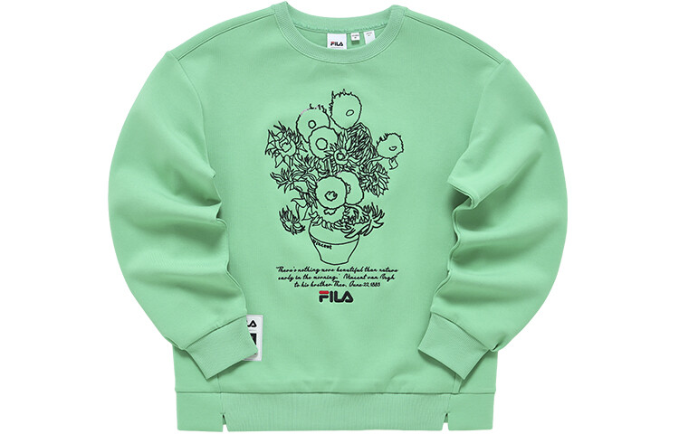 Свитшот женский Fruit Milk Green Fila