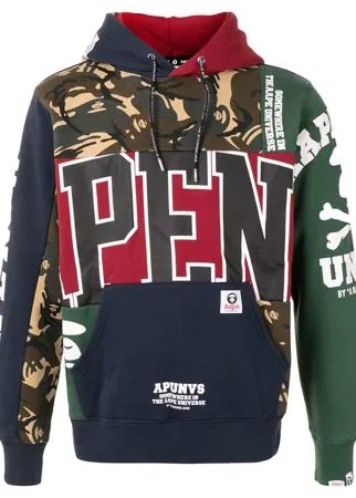 AAPE BY *A BATHING APE® худи со вставками