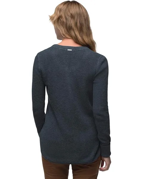 Свитер Prana Milani Henley, цвет Dark Sky