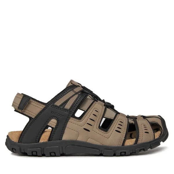 Сандалии Geox Uomo Sandal Strada U4524C 000EK C6738 Lt Taupe, коричневый