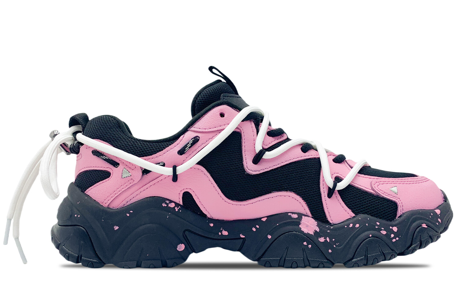 Кроссовки FILA Cat Claw Lifestyle Shoes Women's Low-top Pink, черный