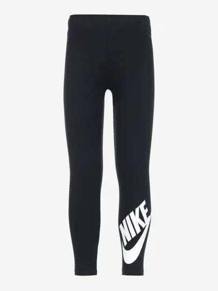 Легинсы для девочек Nike, Черный