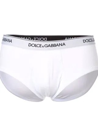 Dolce & Gabbana трусы-брифы с логотипом