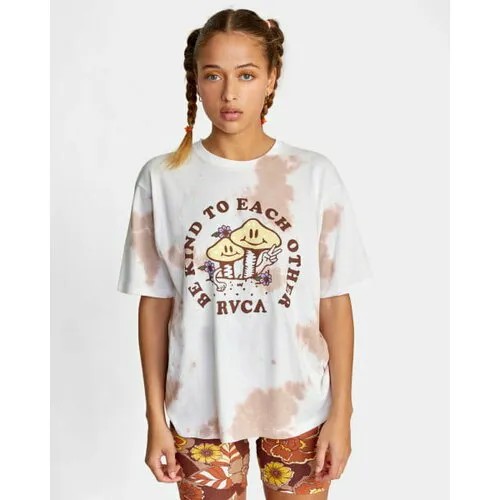 Футболка RVCA, размер S/8, белый