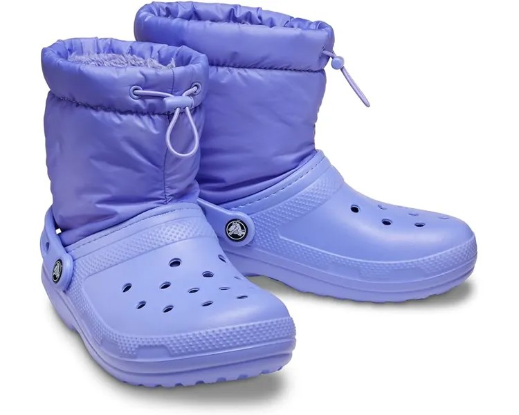 Ботинки Crocs Classic Lined Neo Puff Boot, цвет Digital Violet
