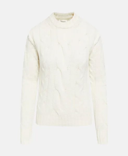 Пуловер с высоким воротником Sportmax, цвет Wool White