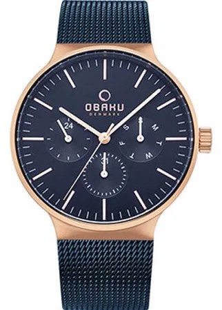 Fashion наручные  мужские часы Obaku V229GMVLML. Коллекция Mesh