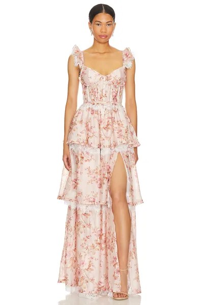 Платье V. Chapman Jolie Gown, цвет Cedar Rose Print