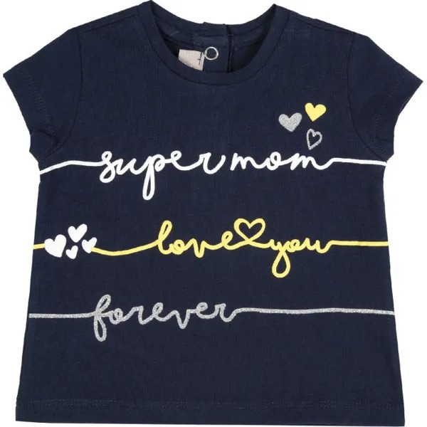 Chicco Футболка для девочки Super mom