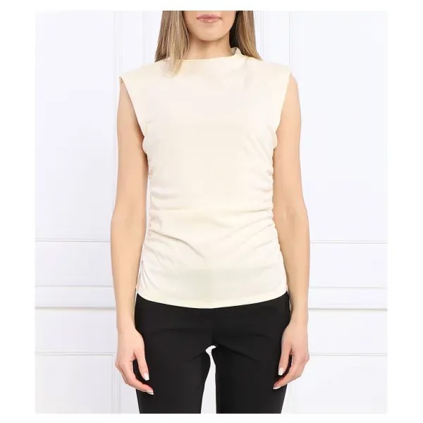 Топ стандартного кроя Dkny, экрю