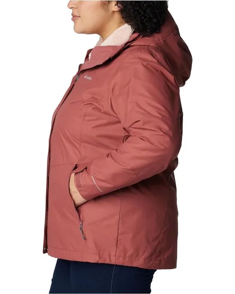 Куртка Columbia Plus Size Bugaboo II Fleece Interchange Jacket, цвет Beetroot