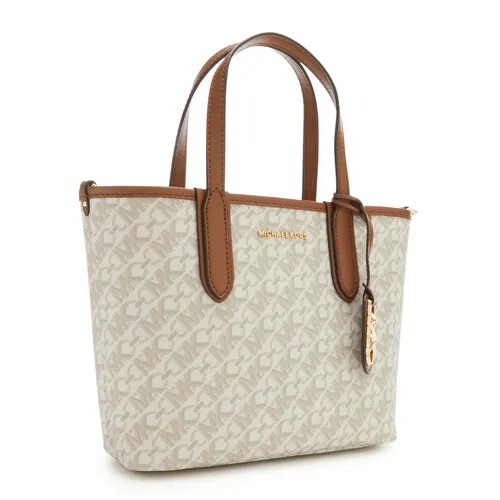Сумка шоппер MICHAEL KORS, бежевый, коричневый