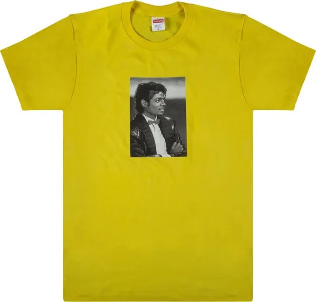 Футболка Supreme Michael Jackson T-Shirt 'Yellow', желтый