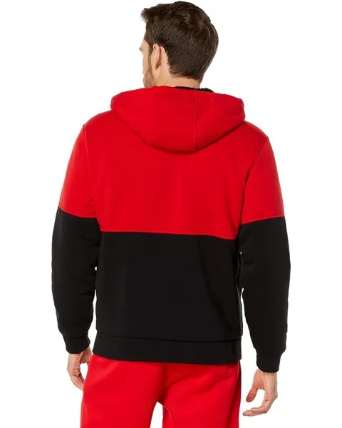 Худи U.S. POLO ASSN. Embossed Color-Block Hoodie, цвет Engine Red