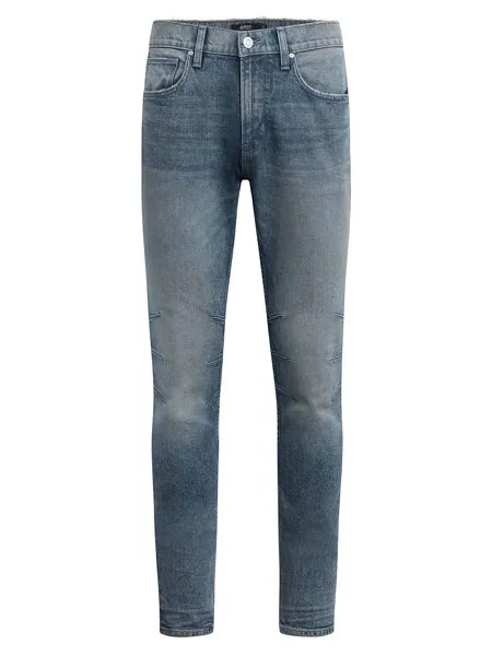 Джинсы Zack Skinny Moto Hudson Jeans, индиго