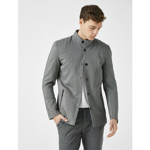 Пиджак KOTON, размер 56, серый