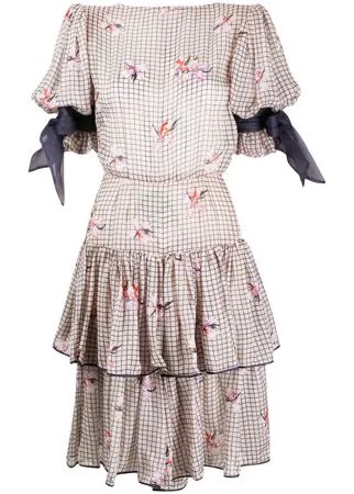 Valentino Pre-Owned комбинезон 1980-х годов с цветочным принтом