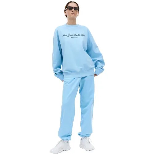 Свитшот Sporty & Rich, размер M, голубой