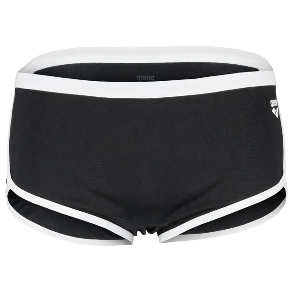 Плавки Arena Icons Swim Low Waist Short Solid, цвет Black/White