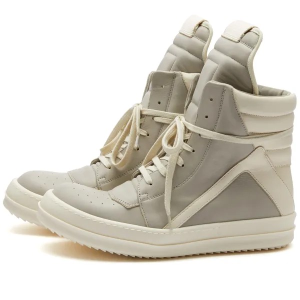 Кроссовки Rick Owens Geobasket, цвет Pearl