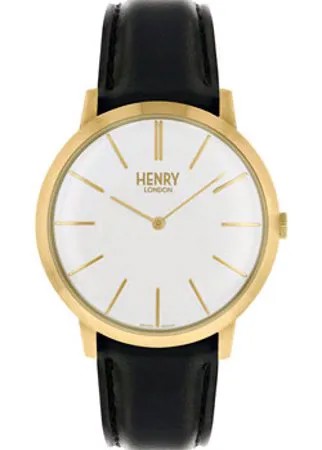 Fashion наручные  мужские часы Henry London HL40-S-0238. Коллекция Iconic