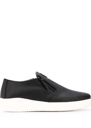 Giuseppe Zanotti кеды с молнией сбоку