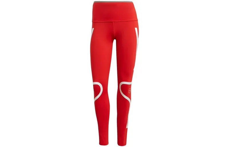 Adidas Женские трикотажные спортивные штаны, Красный