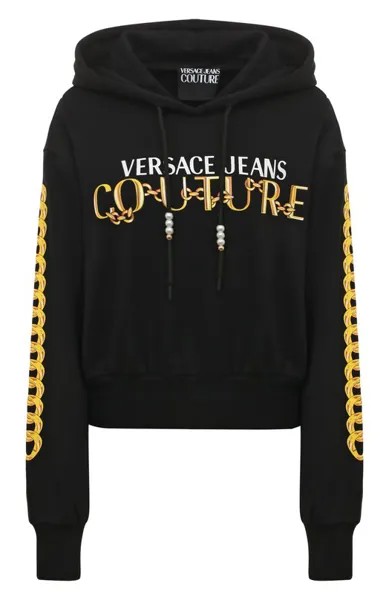 Хлопковое худи Versace Jeans Couture