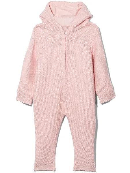 Stella McCartney Kids комбинезон на молнии с ушками на капюшоне
