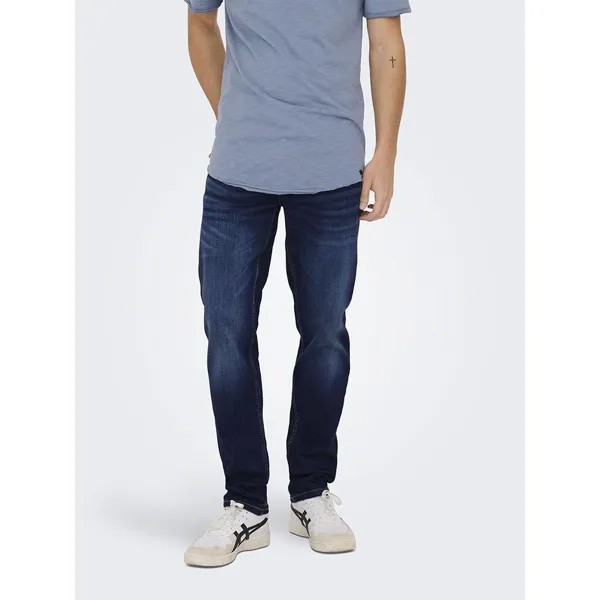 Джинсы Only & Sons Weft One Dbd 7641 Dcc Vd Regular Fit, синий
