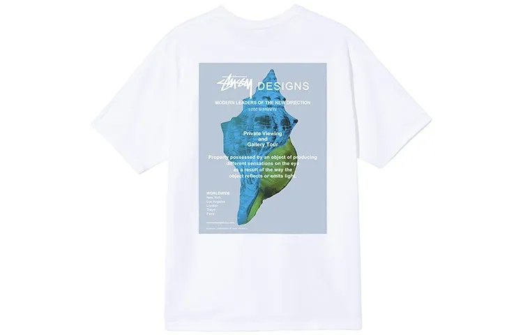 Футболка унисекс Stussy, зеленый