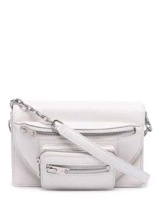 Alexander Wang поясная сумка с тиснением под кожу ящерицы
