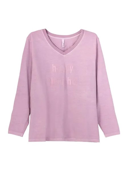 Рубашка Sheego, розовый