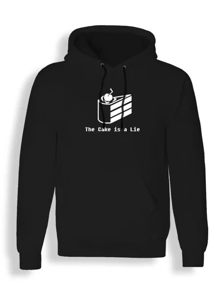 Худи унисекс СувенирShop Portal/Портал/Головоломка 3 черное 2XL