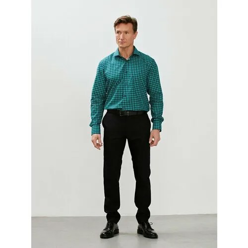 Рубашка Dave Raball, размер 48 188-194, зеленый