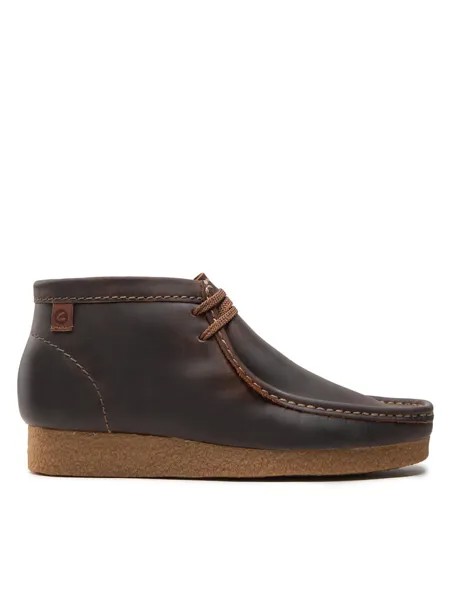 Сапоги Clarks, коричневый