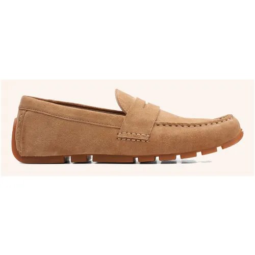 Мокасины Clarks, размер 41EU (7UK), коричневый