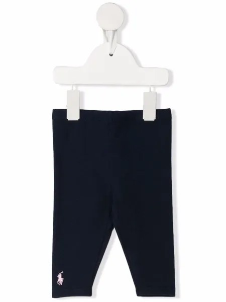 Ralph Lauren Kids легинсы с логотипом Pony